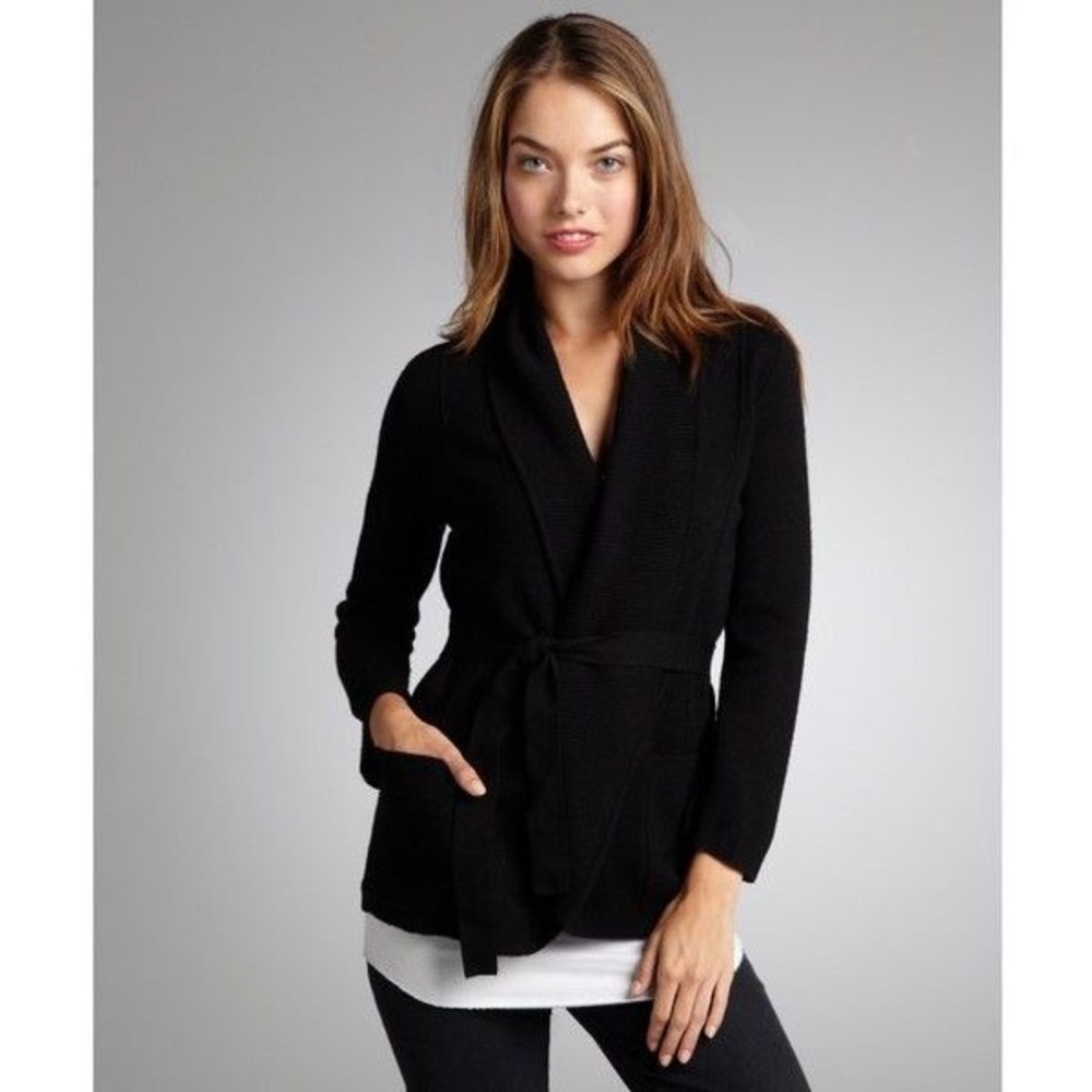 BCBGMaxAzria used Merino wrap sweater
